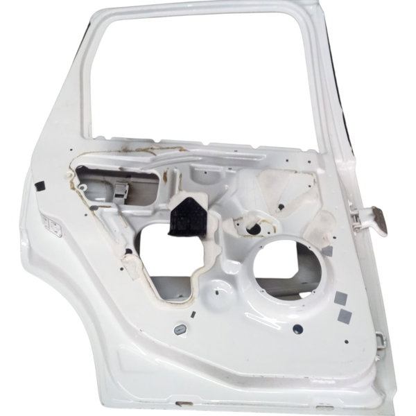 Porta Traseira Esquerda Ford Fiesta 2014 Com Detalhe Traseira Esquerdo Branco