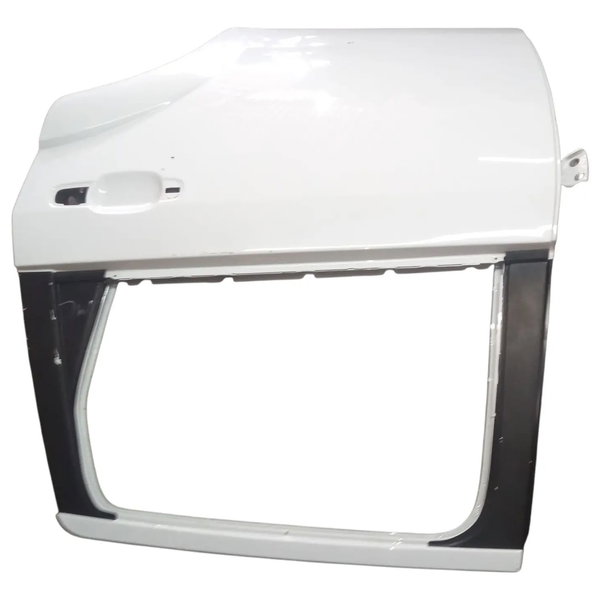Porta Traseira Esquerda Ford Fiesta 2014 Com Detalhe Traseira Esquerdo Branco