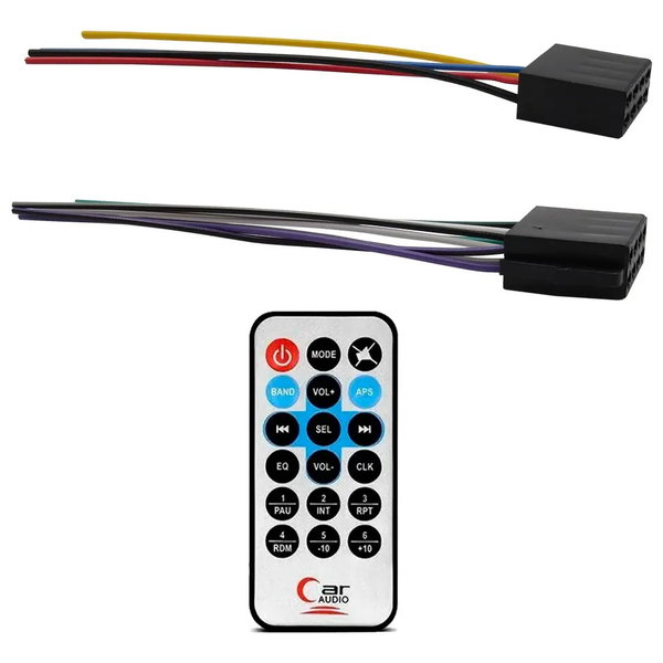 Som Rádio Automotivo Bluetooth Usb Card Sd Aux Fm Mp3 H-tech