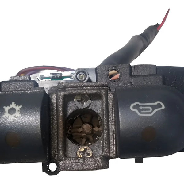 Botão Comando Ar Condicionado Recirculação Fiat Marea 2002 Preto