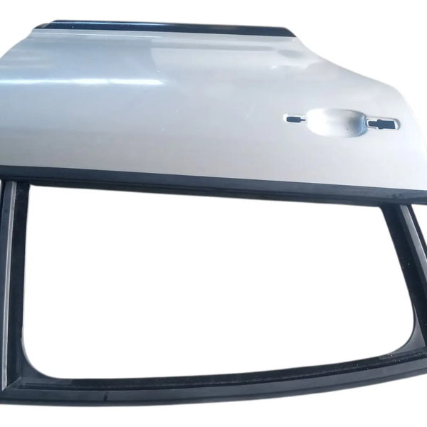 Porta Traseira Direita Citroen C4 Hatch 2010 Traseira Direito Prateado
