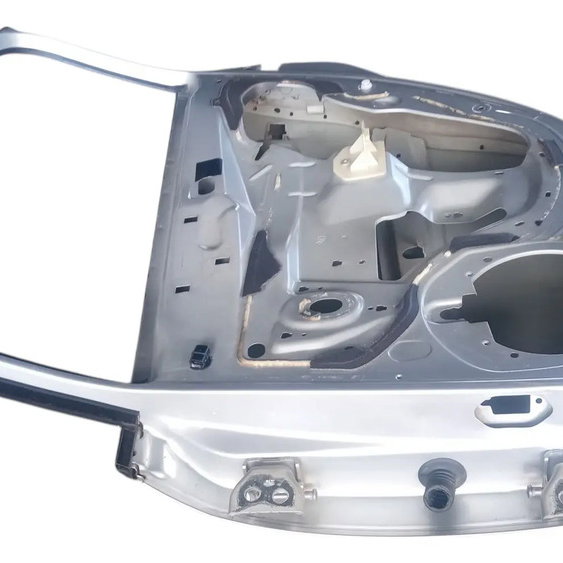 Porta Traseira Direita Citroen C4 Hatch 2010 Traseira Direito Prateado