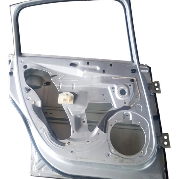 Porta Traseira Esquerda Citroen C4 Hatch 2010 Traseira Esquerdo Prateado