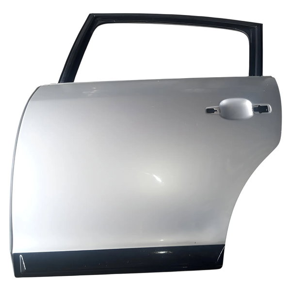 Porta Traseira Esquerda Citroen C4 Hatch 2010 Traseira Esquerdo Prateado