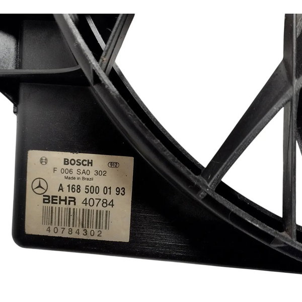Ventoinha Radiador Mercedes Classe A 160 1996 A 2000