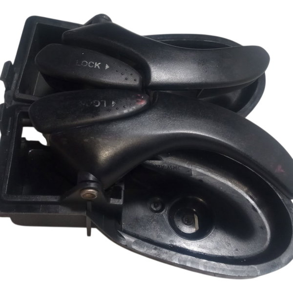 Maçaneta Interna Ford Focus 2001 Par Preto Dianteira/traseira