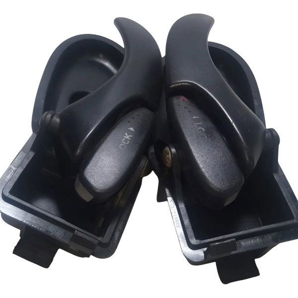 Maçaneta Interna Ford Focus 2001 Par Preto Dianteira/traseira