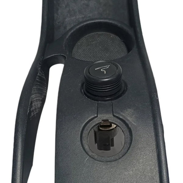 Moldura Porta Copos Freio Mão Citroen C4 2010 Preto