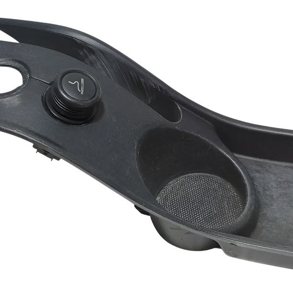 Moldura Porta Copos Freio Mão Citroen C4 2010 Preto