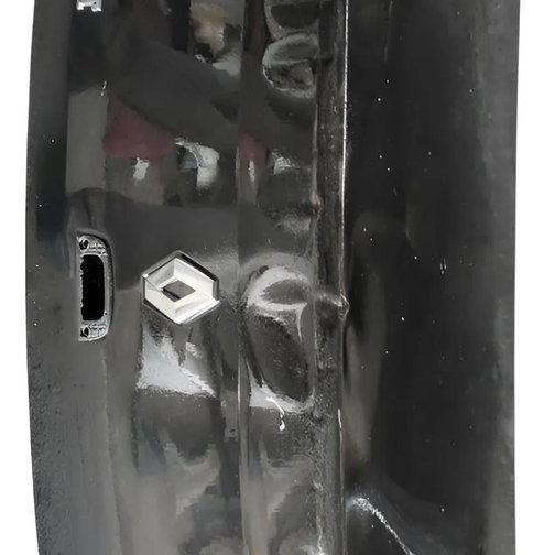 Tampa Traseira Renault Clio Sedan 2004 Para Recupera Preto
