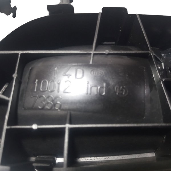Maçaneta Interna Dianteira Direita Citroen C4 2010 Prateado Dianteira