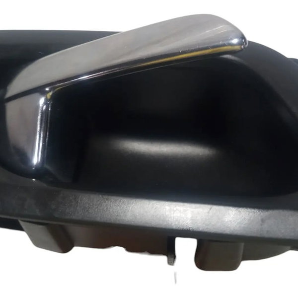 Maçaneta Interna Dianteira Direita Citroen C4 2010 Prateado Dianteira
