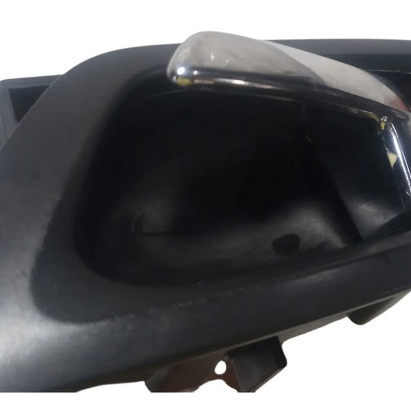 Maçaneta Interna Traseira Esquerda Citroen C4 2010 Prateado Traseira