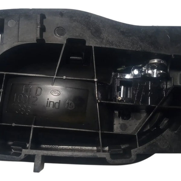 Maçaneta Interna Traseira Direita Citroen C4 2010 Prateado Traseira