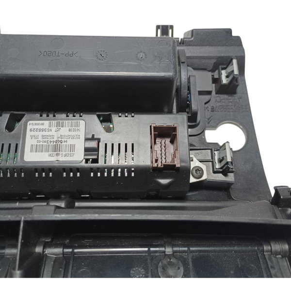 Moldura Central Painel Difusor Relógio Citroen C4 2009