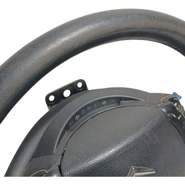 Volante Direção Citroen C4 2010 Com Detalhe Preto