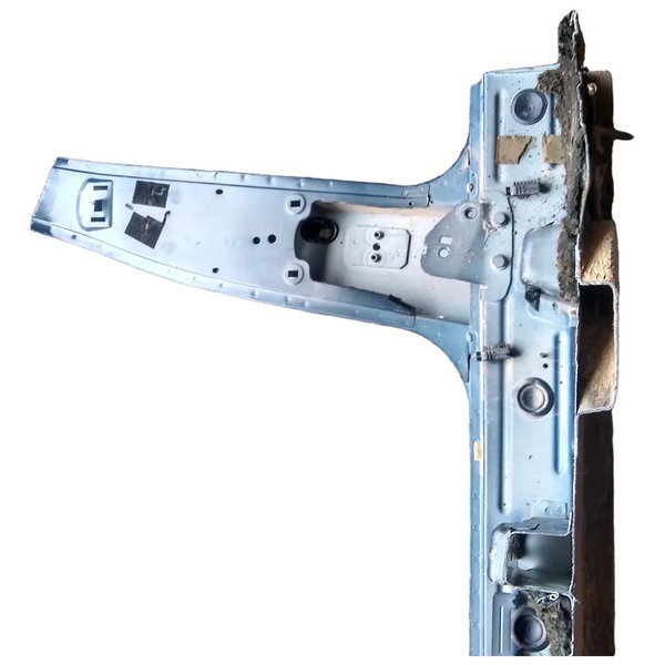 Coluna Lateral Lado Direito Citroen C3 2008 Azul