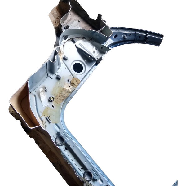 Coluna Lateral Lado Direito Citroen C3 2008 Azul