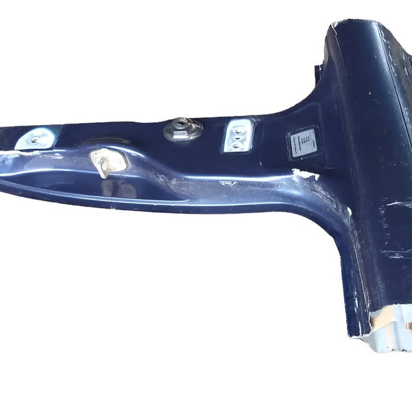 Coluna Lateral Lado Esquerdo Citroen C3 2008 Azul