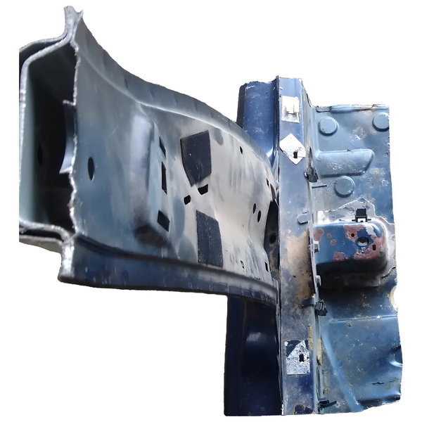 Coluna Lateral Lado Esquerdo Citroen C3 2008 Azul