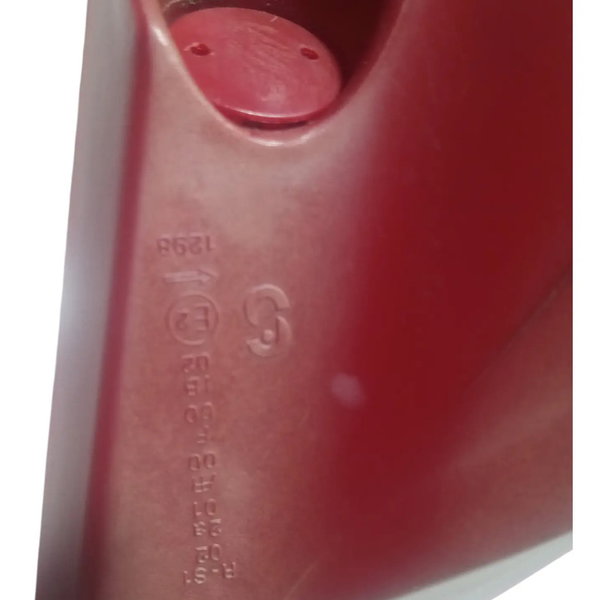 Lanterna Traseira Esquerda Citroen C3 2003 Esquerdo/motorista Vermelho