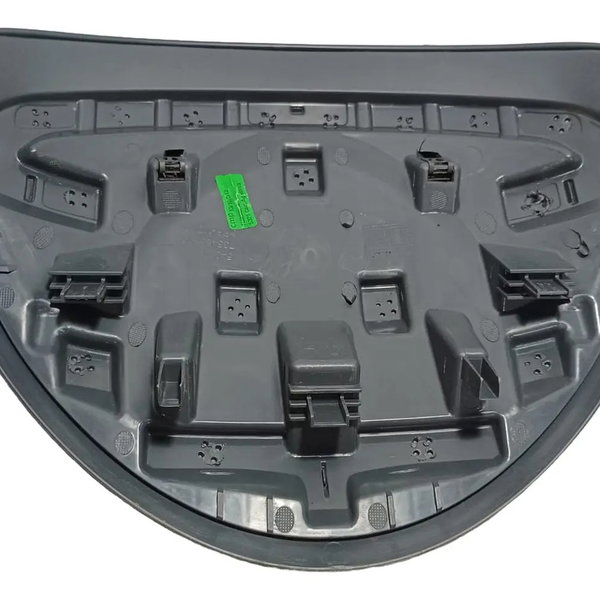 Moldura Acabamento Painel Instrumento Fiat Punto 2012 Cinza-escuro