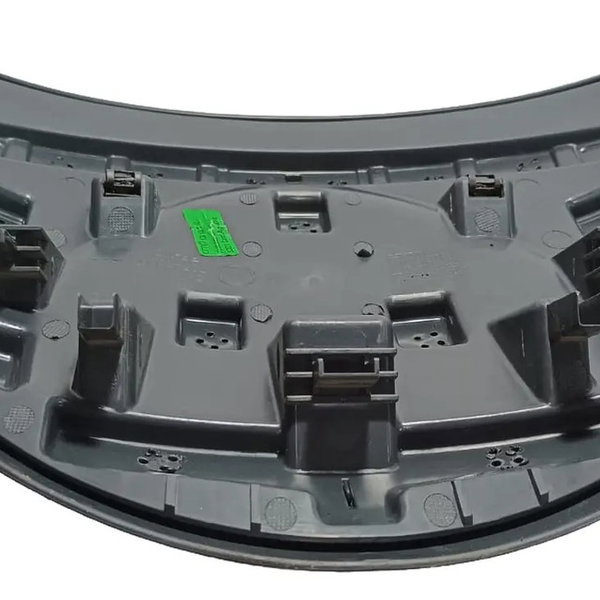 Moldura Acabamento Painel Instrumento Fiat Punto 2012 Cinza-escuro