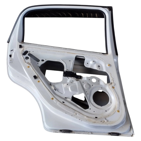 Porta Traseira Esquerda Fiat Punto 2012 Traseira Esquerdo Vermelho