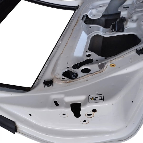 Porta Traseira Esquerda Fiat Punto 2012 Traseira Esquerdo Vermelho