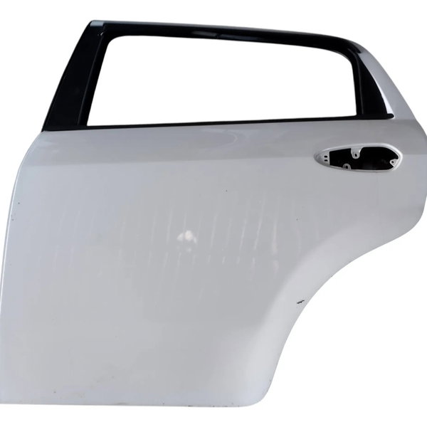 Porta Traseira Esquerda Fiat Punto 2012 Traseira Esquerdo Vermelho