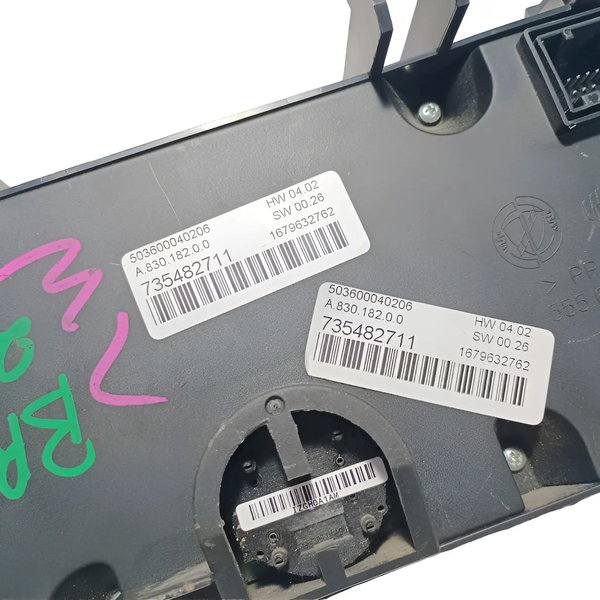 Comando Ar Condicionado Fiat Bravo 2013