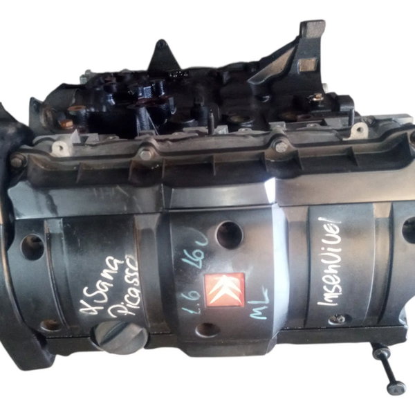 Motor Inservível Citroen Picaso 1.6 16v 307 Pra Peça Usado