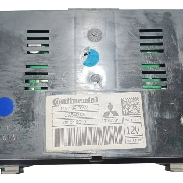 Painel Instrumento Velocímetro Mitsubishi Pajero Tr4 2010 Cinza-escuro