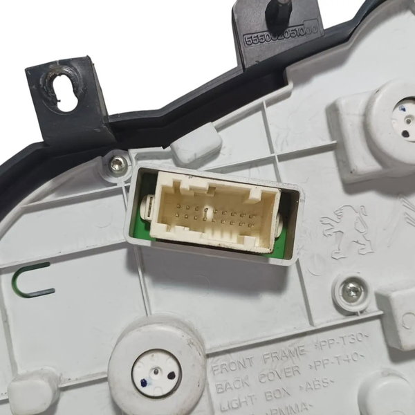 Painel Instrumento Velocímetro Peugeot 207 2012 Branco