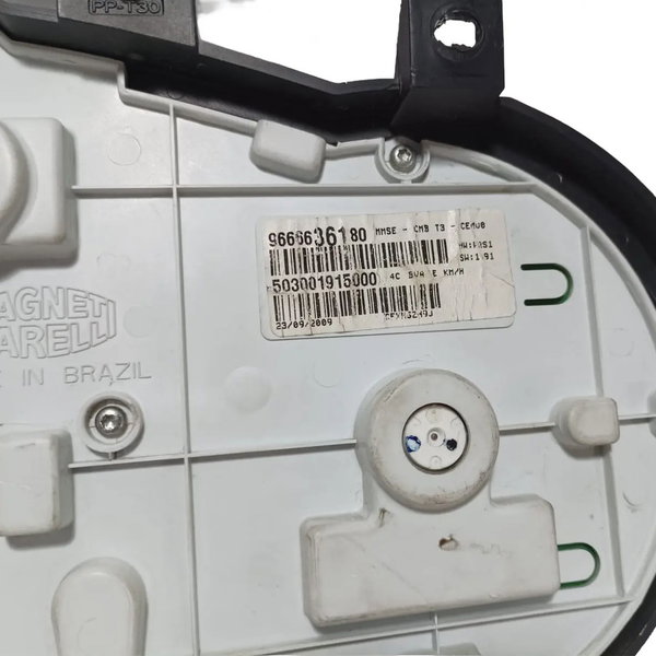 Painel Instrumento Velocímetro Peugeot 207 2009 Preto