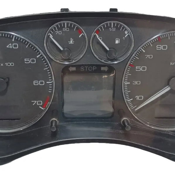 Painel Instrumento Velocímetro Peugeot 307 2006 Preto