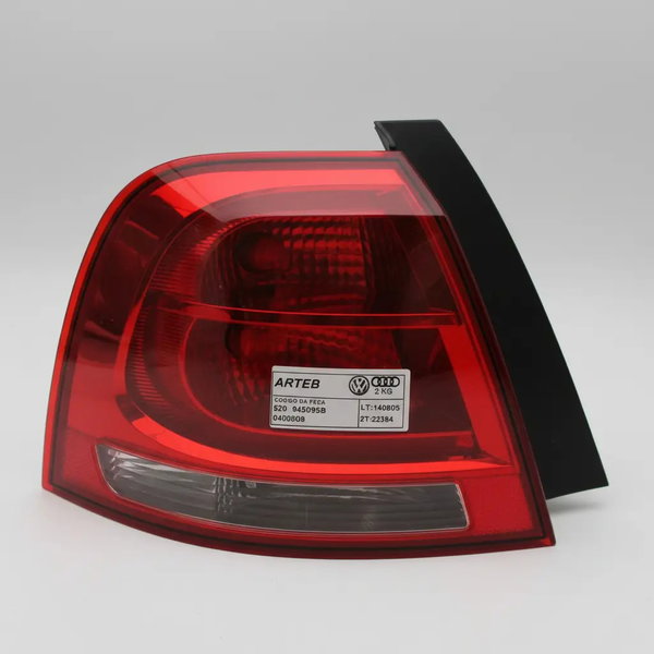 Lanterna Traseira Esquerda Vw Fox 2014 Esquerdo/motorista Vermelho