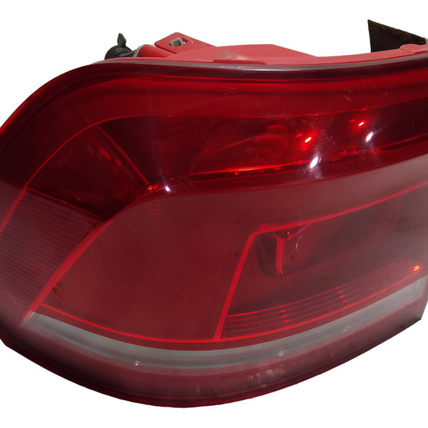 Lanterna Traseira Esquerda Vw Fox 2014 Esquerdo/motorista Vermelho