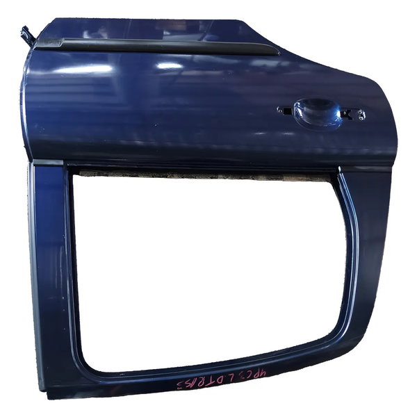 Porta Traseira Lado Direito Citroën C3 2003 A 2010 Traseira Direito Preto