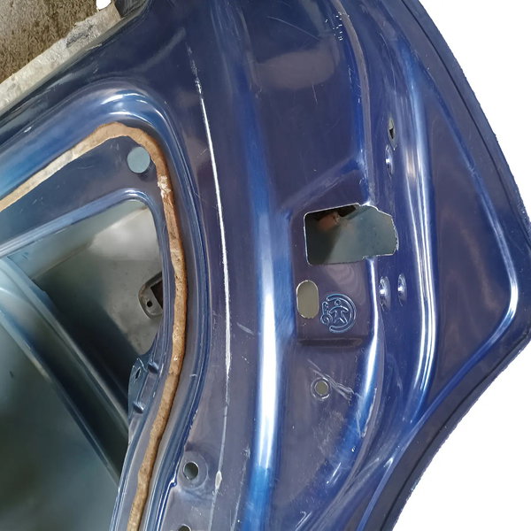Porta Traseira Lado Direito Citroën C3 2003 A 2010 Traseira Direito Preto