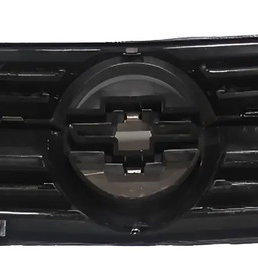 Grade Frontal Dianteira Gm Meriva 2003 2012 Preto Brilhante