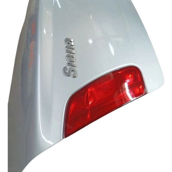 Capo Tampa Traseira Fiat Siena 2008 Sapão Sem Cilindro
