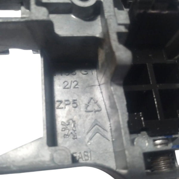 Maçaneta Externa Traseira Esquerda Citroen C4 2010 Prateado Traseira