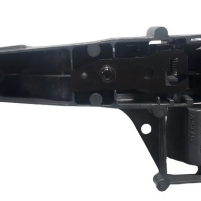 Maçaneta Externa Traseira Esquerda Citroen C4 2010 Prateado Traseira