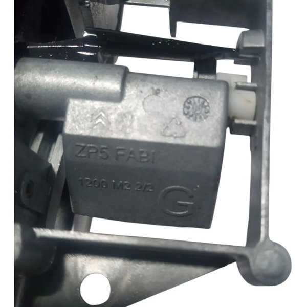 Maçaneta Externa Traseira Esquerda Citroen C4 2010 Prateado Traseira