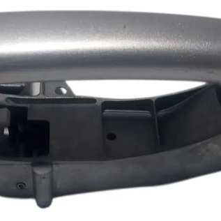 Maçaneta Externa Dianteira Direita Citroen C4 2010 Prateado Dianteira