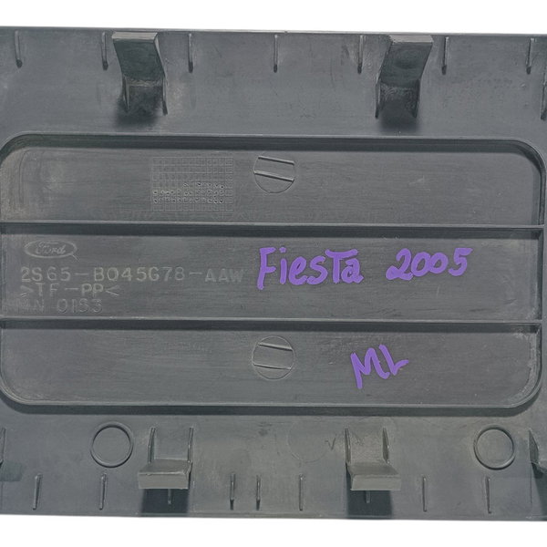 Tampa Acabamento Painel Central Ford Fiesta 2005