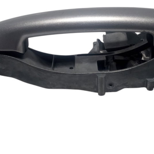 Maçaneta Externa Dianteira Esquerda Citroen C4 2010 Prateado Dianteira