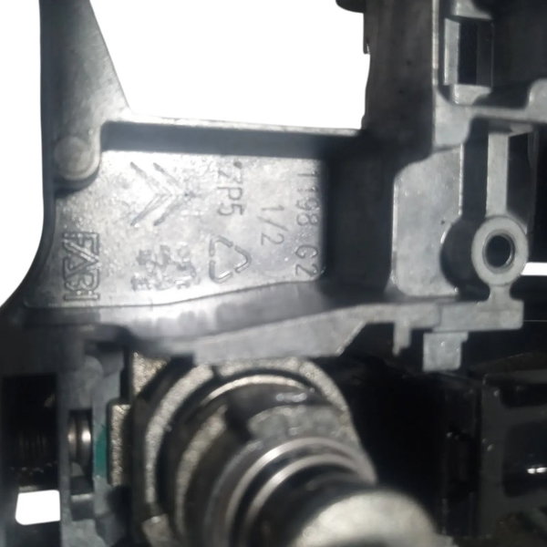 Maçaneta Externa Dianteira Esquerda Citroen C4 2010 Prateado Dianteira