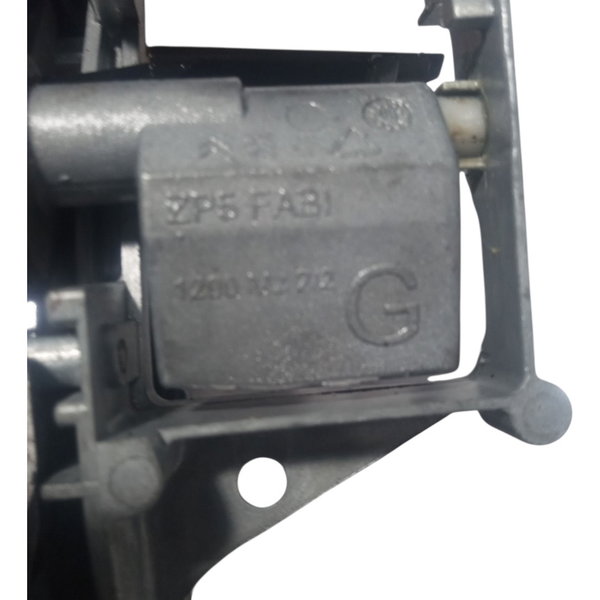 Maçaneta Externa Dianteira Esquerda Citroen C4 2010 Prateado Dianteira
